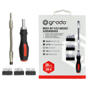 GRADO - Cacciavite Flessibile a cricchetto - GRADO - Cacciavite