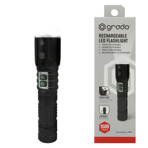 GRADO - Torcia A Led ricaricabile - GRADO - Torcia