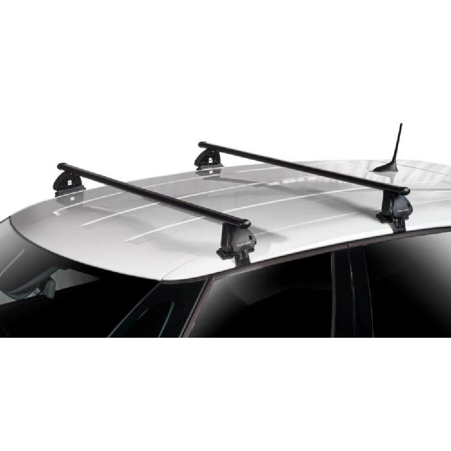 Barre Tetto Per Hyundai Santa Fe 2024-2025 - Portapacchi In Alluminio Grigio, 2 Barre - Foto 10