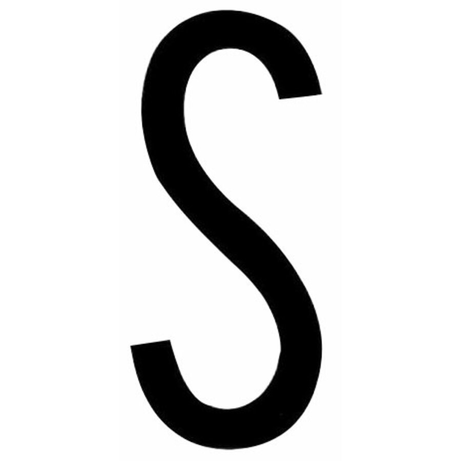 Adesivi lettere e numeri Lettera per targa ripetitrice - INT AUTO