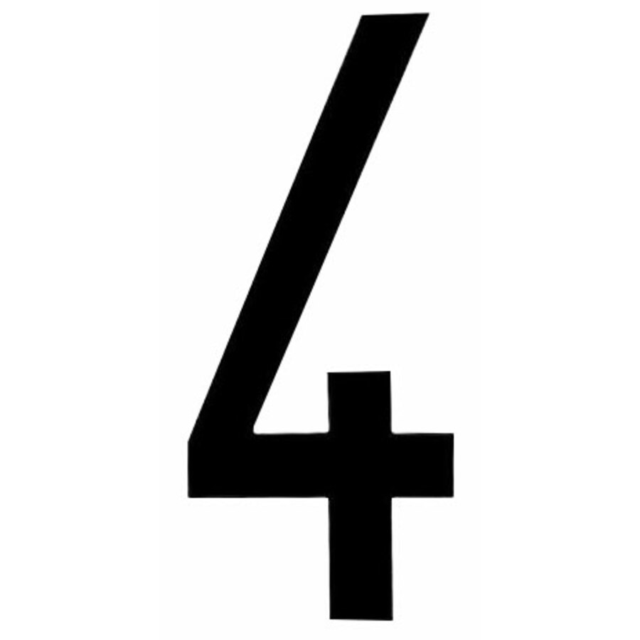 Adesivi lettere e numeri Numero per targa ripetitrice - INT AUTO