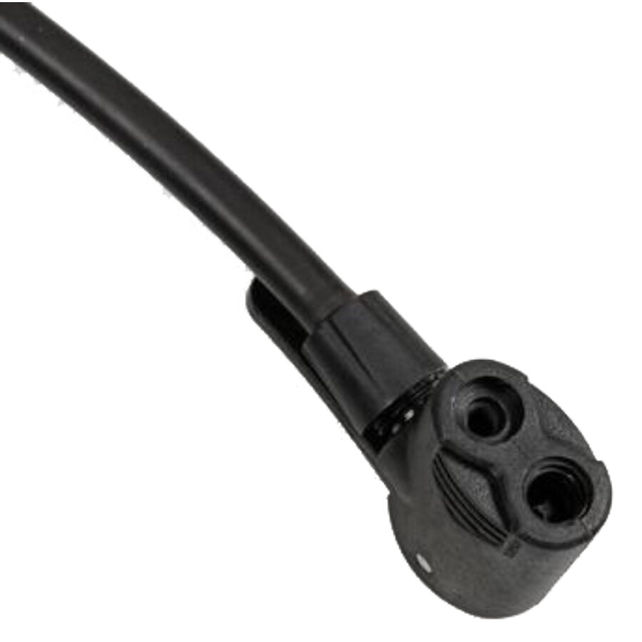 Pompa Per Bici AARON AIR - Manometro Integrato, Doppio Attacco Per Valvole Presta/Schrader, Fino A 160 PSI