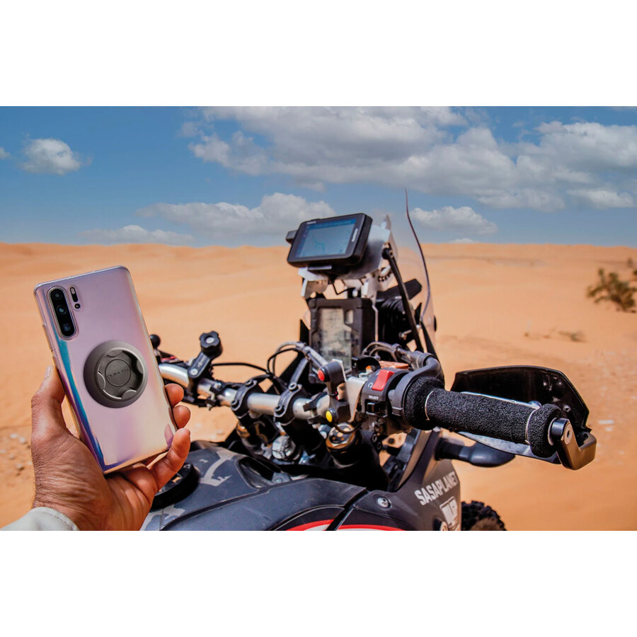 Set Di 2 Supporti Da Parete Gosknor Per Smartphone – Plastica, Adesivo O Chiodi, Per IPhone E Android, Bianco Ghiaccio, 10.4x9.3 Cm