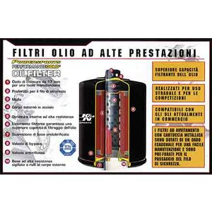 Filtro Olio K&N Powersports KN-141 | Cartuccia 38x46mm | Compatibile Con Beta, Yamaha, Fantic, HM Moto, MBK, TM, Rieju, Gas Gas - Foto 11