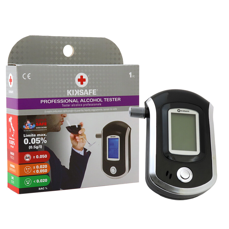 Etilometro Professional Alcohol Tester - KIKSAFE