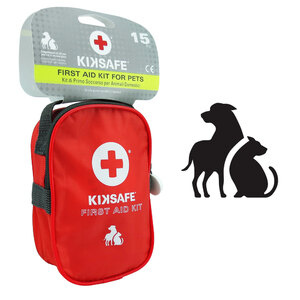 KIKSAFE - Cassetta Pronto Soccorso Per animali domestici - KIKSAFE - Cassetta Pronto Soccorso