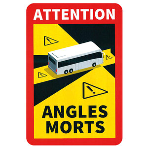 LAMPA - Adesivo Angolo morto bus - LAMPA - Adesivo