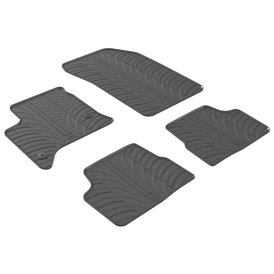 Tappeti in gomma-Pvc specifico Fiat 600 2023> - LAMPA Fiat 600 2023 > 5 porte cambio automatico