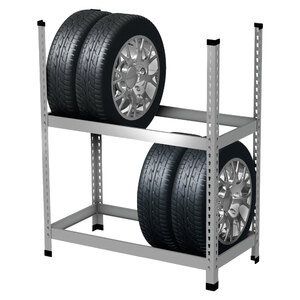 Magazzinaggio ruote Scaffale porta-pneumatici o porta-ruote - LAMPA - LAMPA