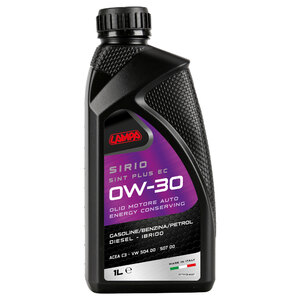 LAMPA - Olio motore Sirio Sint Plus EC 0W30 - LAMPA - Olio motore