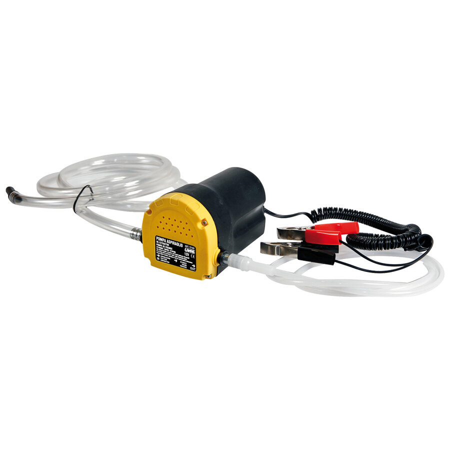 Pompa Olio 1 L/min Pompa Olio 12V Per Auto E Barche - Aspirazione Olio Motore E Diesel - Portatile 60W Orologio Olio Fiat