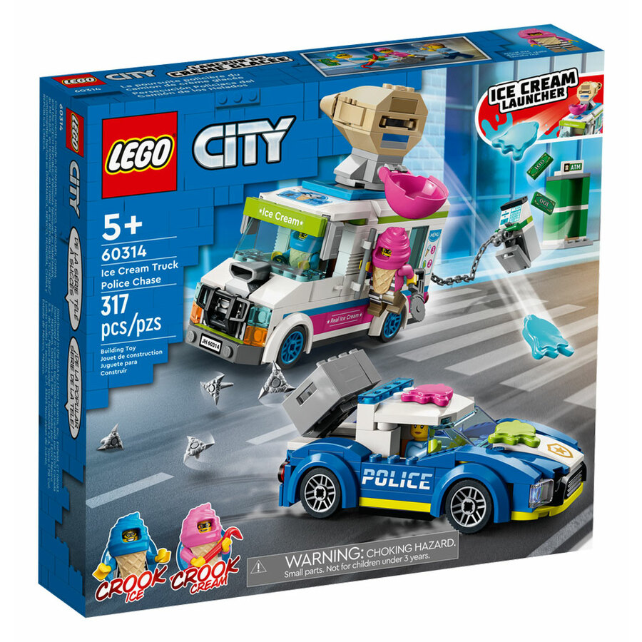 Della Polizia Mega CamiÃ³n Chase Lego City Auto Polizia 60312 LEGO