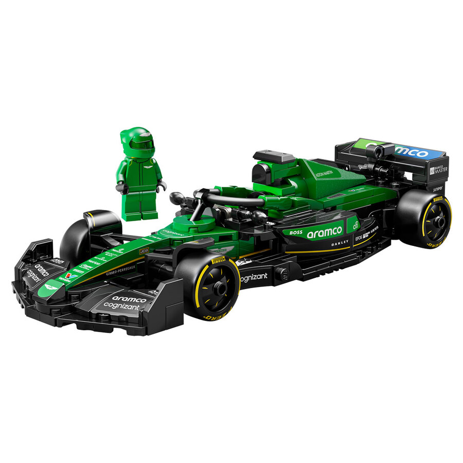 Costruzioni Lego Speed Champ - Auto da corsa Aston Martin Aramco F1 AMR24 - LEGO