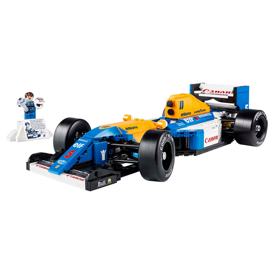 Costruzioni Lego Icons - Williams Racing FW14B e Nigel Mansell - LEGO
