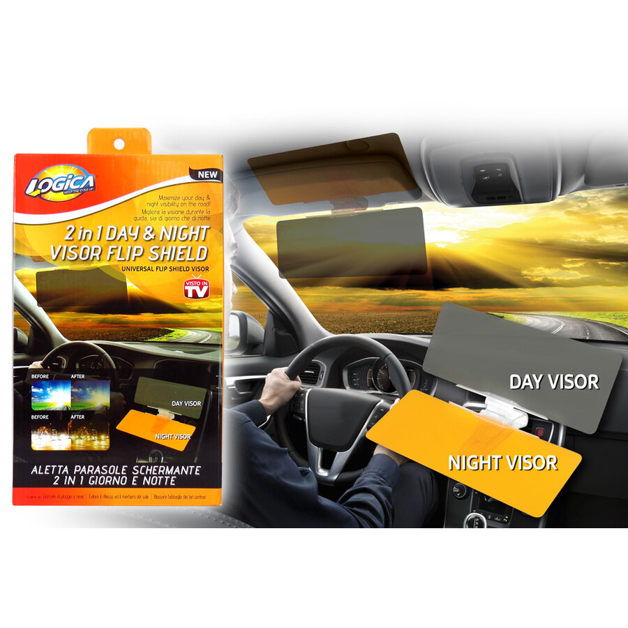 Tendina frontale antiabbaglio 2 in 1 Day&Night - LOGICA