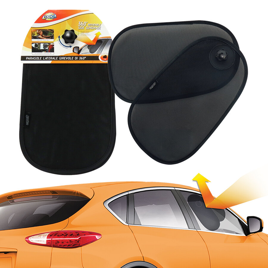 Tendina laterale con ventosa 360 Ruotabile - LOGICA