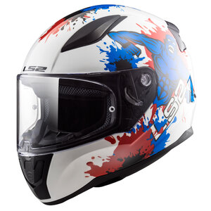 Casco bambino Integrale FF353J Monster LS2 HELMETS in vendita su Bep's