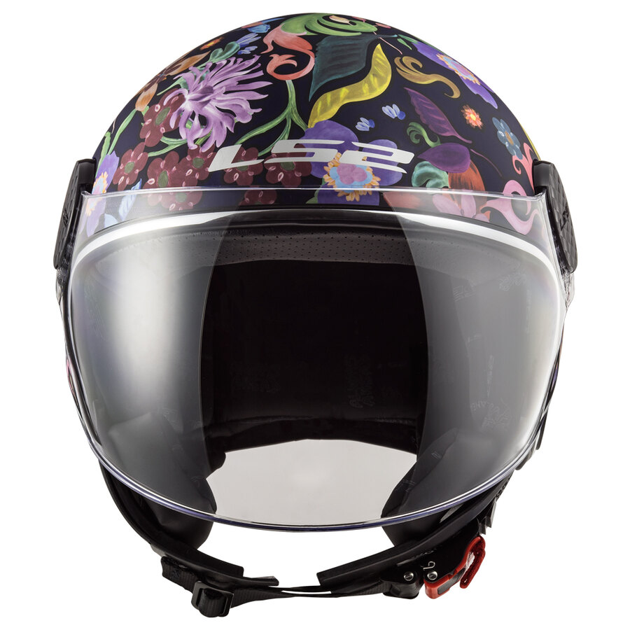 Casco Jet Demi Jet OF558 Sphere Lux Bloom LS2 HELMETS in vendita su Bep's