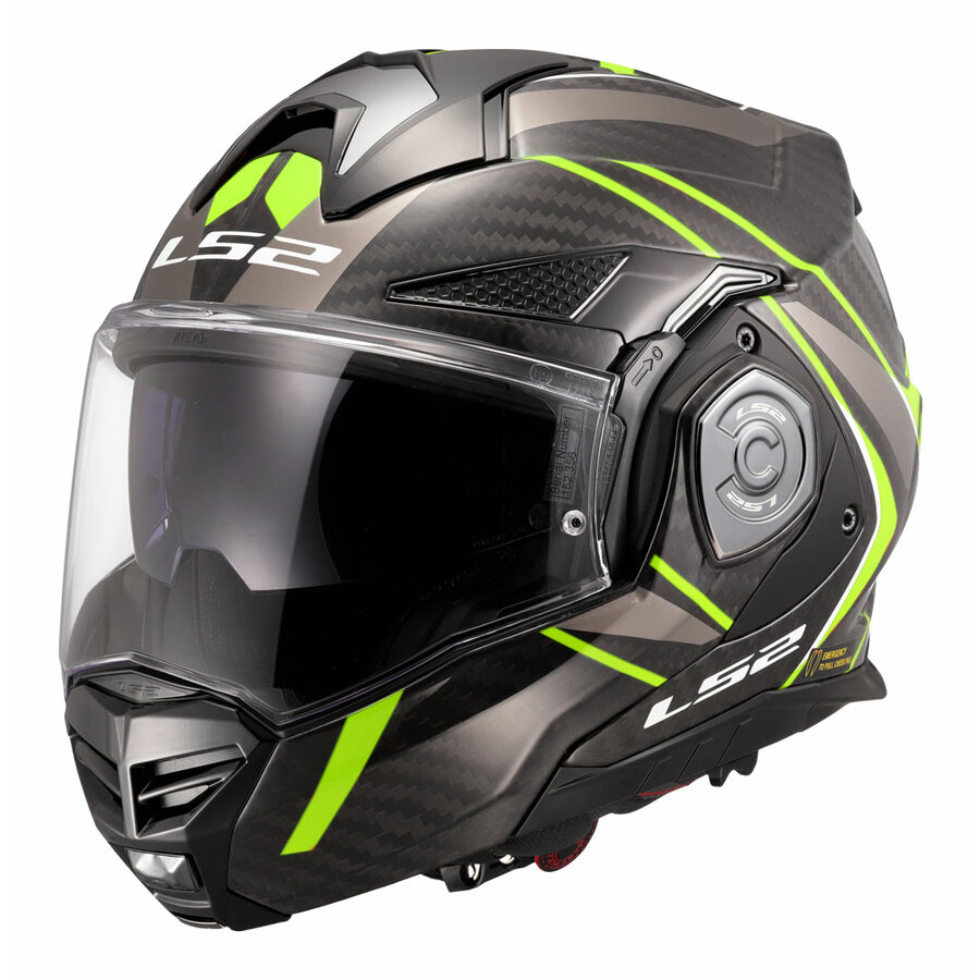 Casco Modulare FF901 Advant X Carbon Future II - LS2 HELMETS