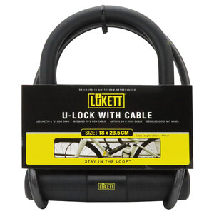 LUKETT - Lucchetto U-Lock With Cable - LUKETT - Lucchetto