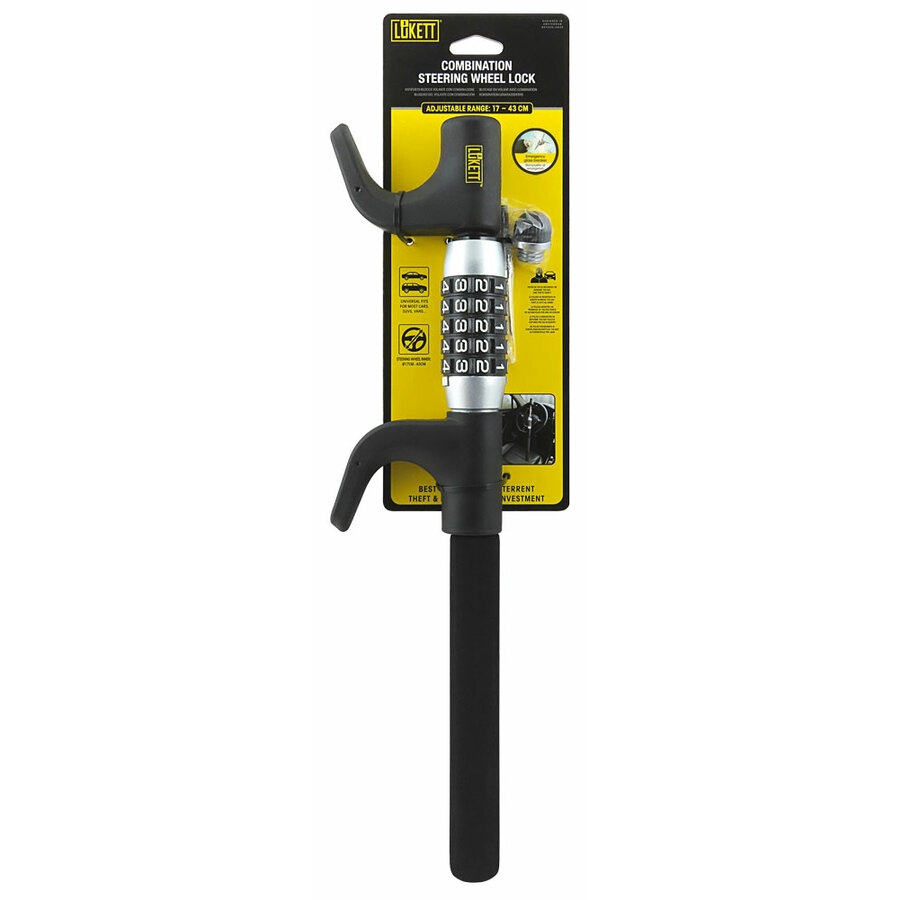 Antifurto meccanico Con combinazione - LUKETT