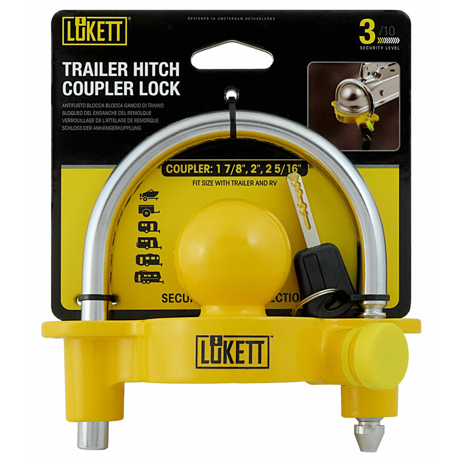 Antifurto gancio traino - LUKETT