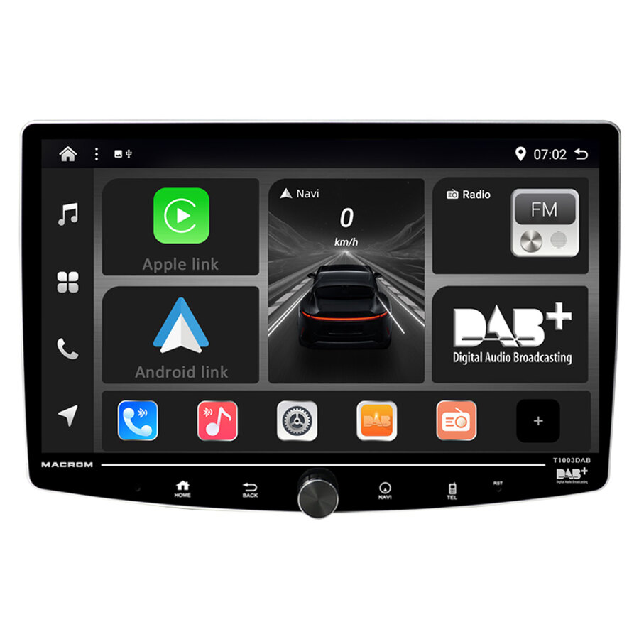 Autoradio Senza meccanica T1003DAB - MACROM