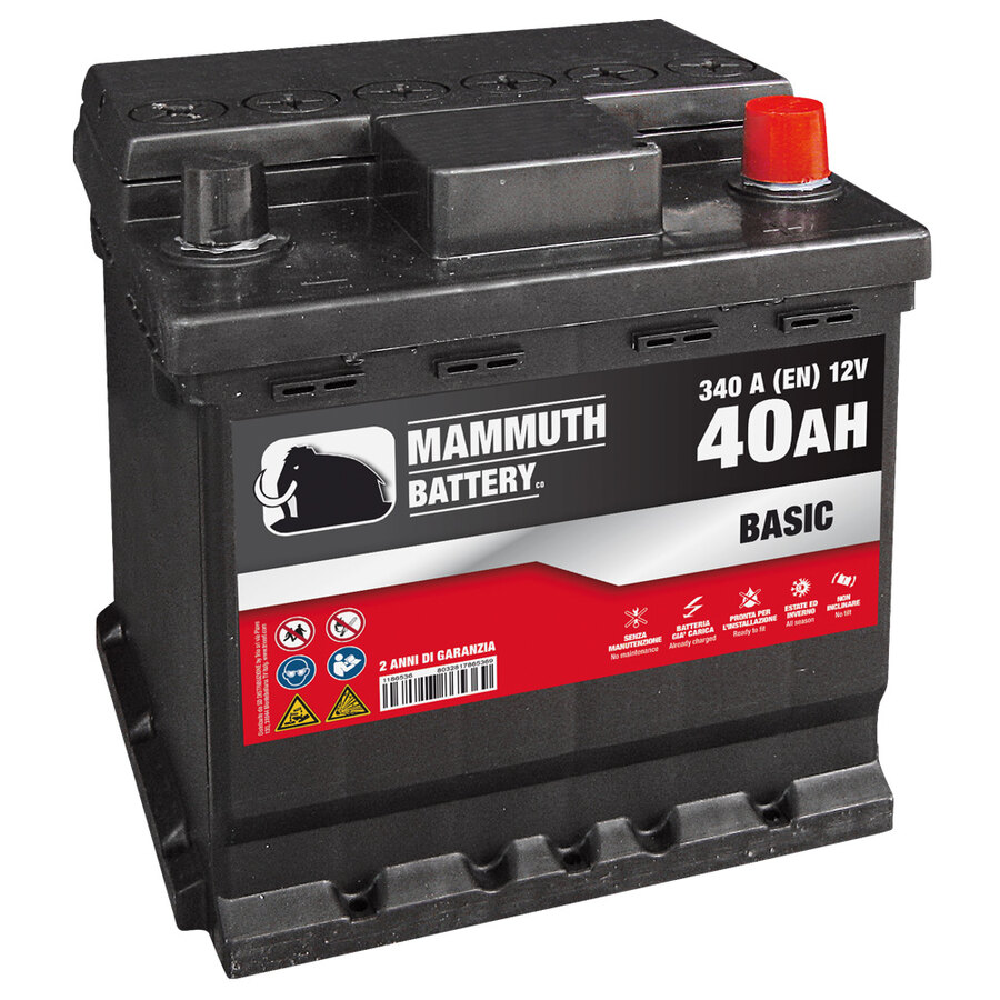Batteria auto tradizionale - MAMMUTH