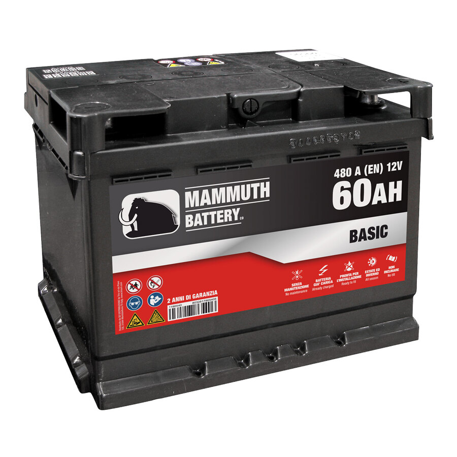 Batteria auto tradizionale - MAMMUTH