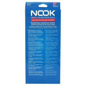 Ramponi Scarponi Universali Ramponi Da Ghiaccio 8 Denti - Antiscivolo Per Escursionismo Invernale E Alpinismo Su Neve Catene Antiscivolo