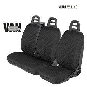 Coprisedili furgone Murray - Van - NORRIS Citroen Jumper, Jumpy, Fiat Ducato, Scudo, Ford Transit, Iveco Daily, Mercedes Sprinter, Vito, Nissan Trade, Opel Movano - NORRIS