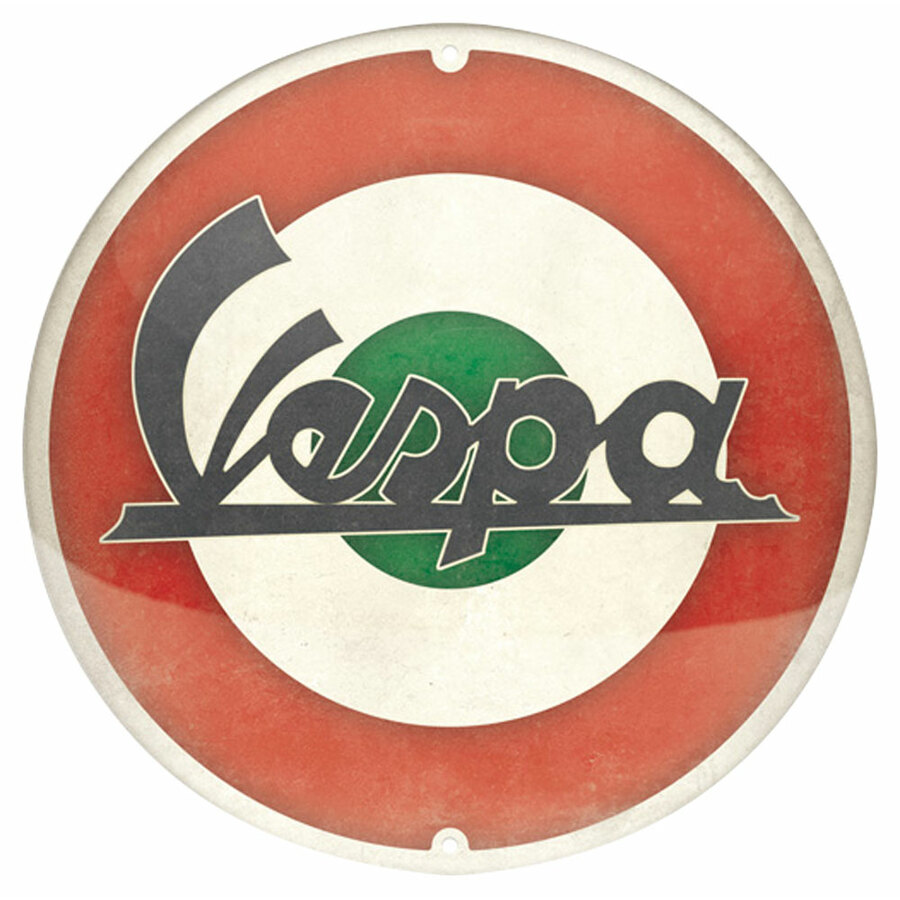 Cartello in latta Vespa - NOSTALGIC ART