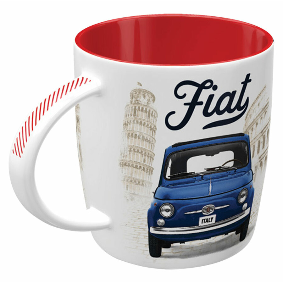 Tazza Fiat 500 - Enjoy The Good Times - NOSTALGIC ART
