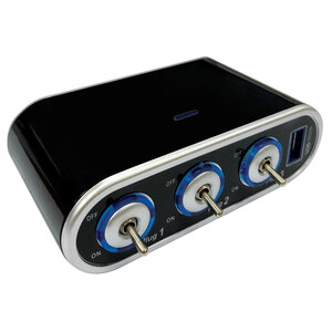 Linkstyle Sdoppiatore Accendisigari Auto 180W, 2 Porte PD3.0 E QC3.0, Ricarica Rapida 3 Dispositivi, Per Auto 12V/24V - 2