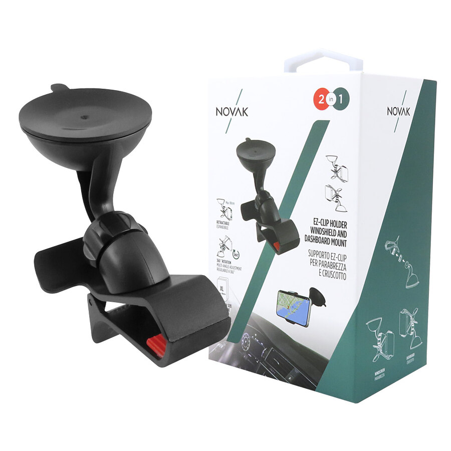 Supporto con ventosa A pinza - NOVAK