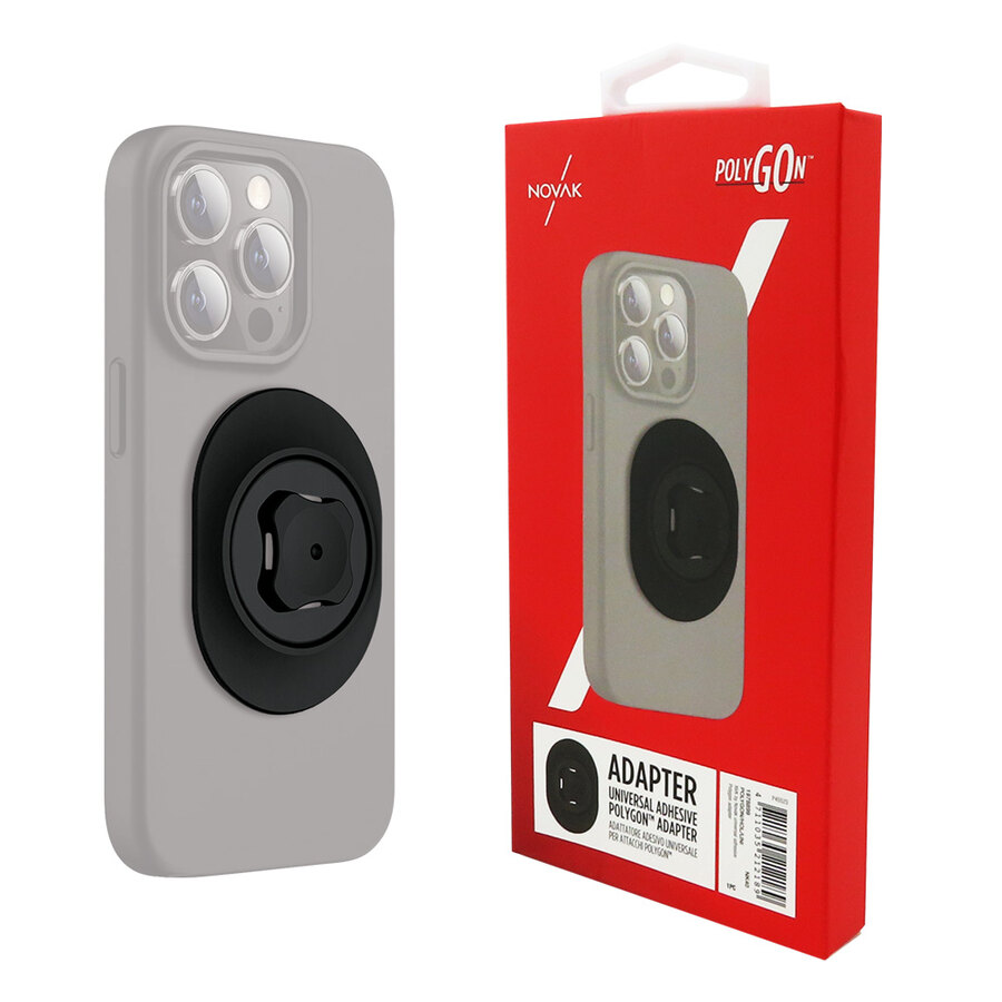 Supporto smartphone - Accessori Polygon adattatore adesivo universale - NOVAK