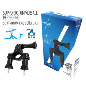 NOVAK - Supporto a manubrio Supporto manubrio Per GOPRO - NOVAK - Supporto a manubrio