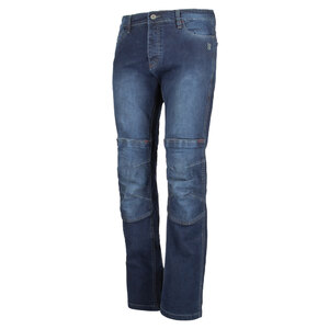 Jeans Moto OJ FRICTION Uomo - Gamba Dritta, Cotone, Taglia 48 - Blu