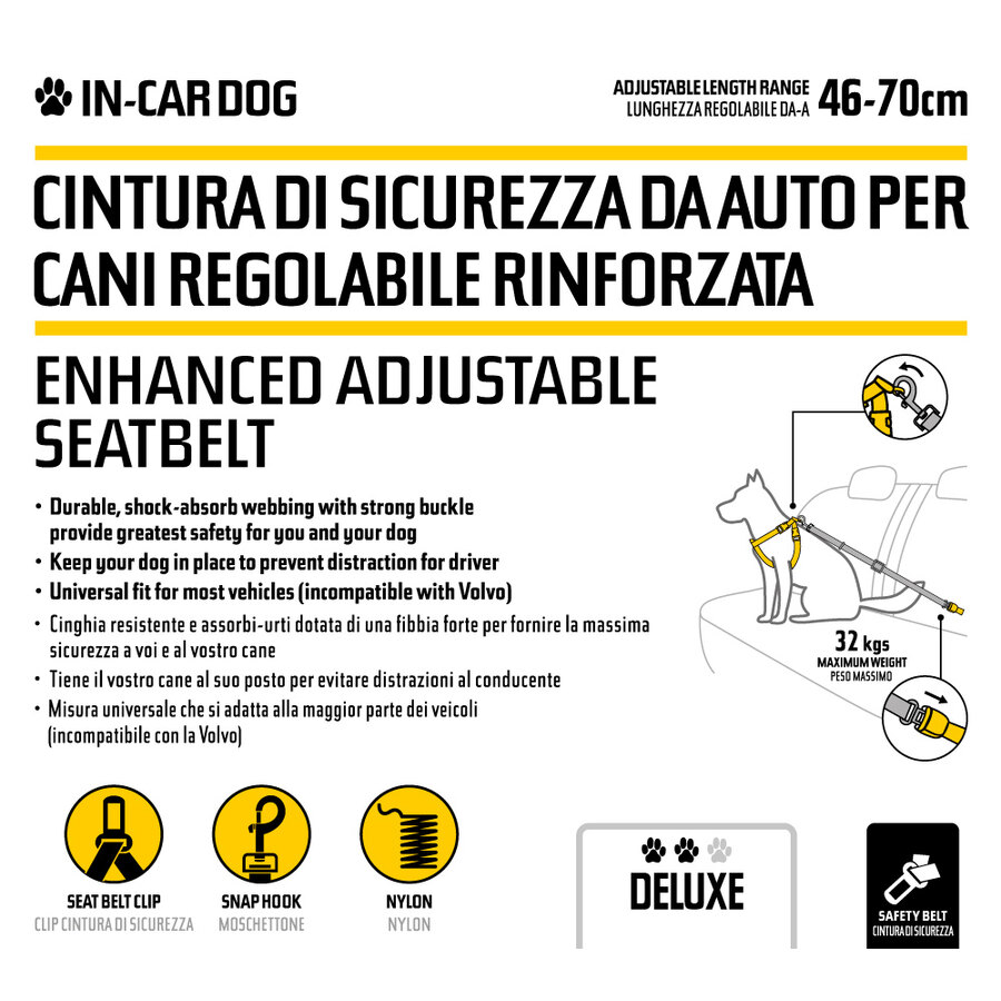 Paracolpi Cintura Sicurezza Dolyues - Set 2 Pezzi Animali Per Bambini Auto