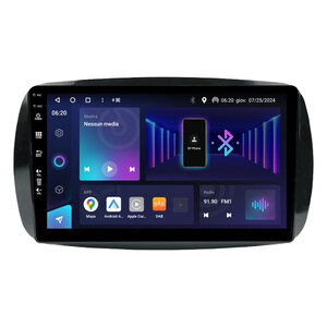 PHONOCAR - Autoradio Applicazione specifica Mediastation Customfit - PHONOCAR Smart ForFour, Fortwo - Car stereo - Applicazione specifica