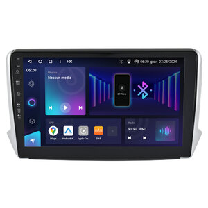 PHONOCAR - Autoradio Applicazione specifica Mediastation Customfit - PHONOCAR Peugeot 2008, 208 - Car stereo - Applicazione specifica