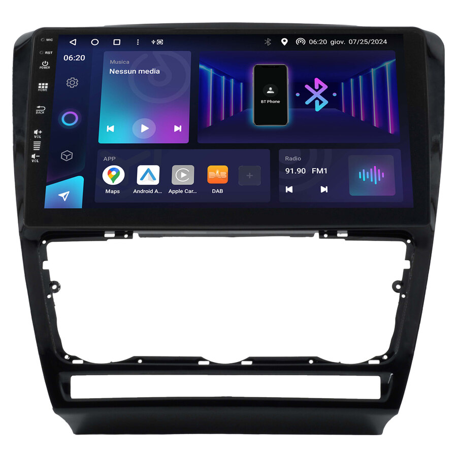 Autoradio Applicazione specifica Mediastation Customfit - PHONOCAR Skoda Octavia