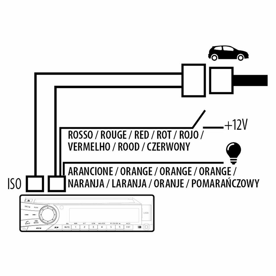 Autoradio Stereo Cablaggio Cavo Adattatore Android 16pin per Jeep Compass 07-09 Grand Cherokee per Chrysler Grand Voyager
