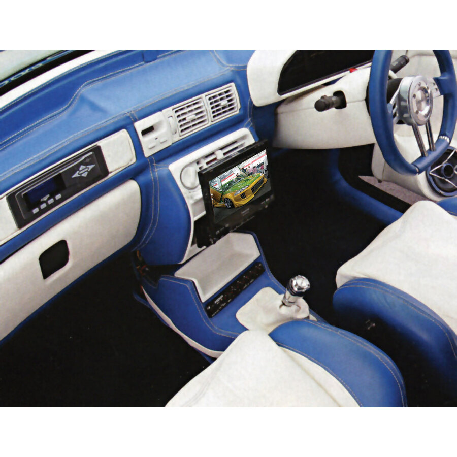 Mascherina Adattatore 1 Din Per Mercedes A Class W169 2005 – Supporto Radio In ABS Nero - 2
