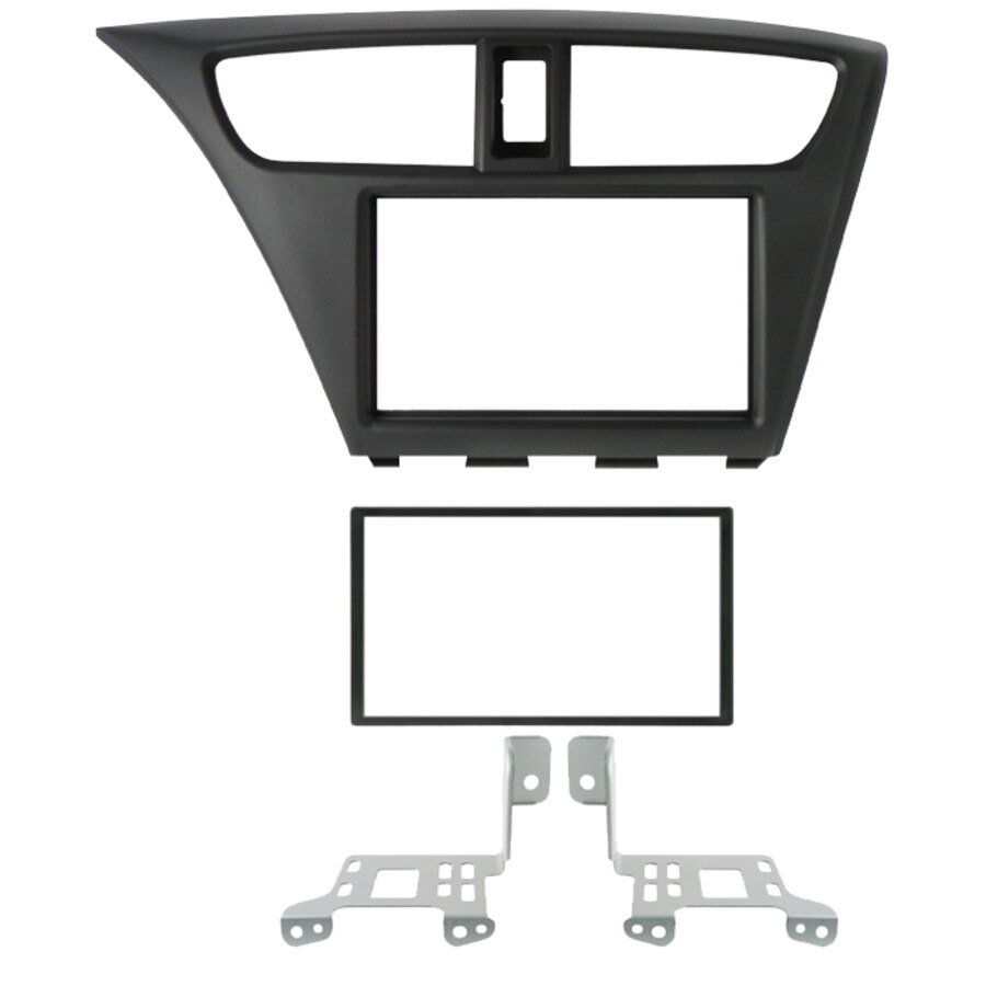 Installazione Mascherina 2 din - PHONOCAR Honda Civic, Iveco Daily