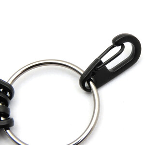 Set Di 10 Moschettoni Colorati Per Portachiavi - Girevoli 360° | Ideali Per Fai Da Te E Decorazioni - Foto 8