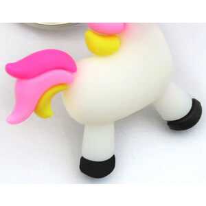 Portachiavi unicorno feltro - Donna - Accessori - di Le Fate del Fe