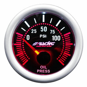 SIMONI RACING - Manometro olio Avantgarde Line Pressione Olio - SIMONI RACING - Manometro olio