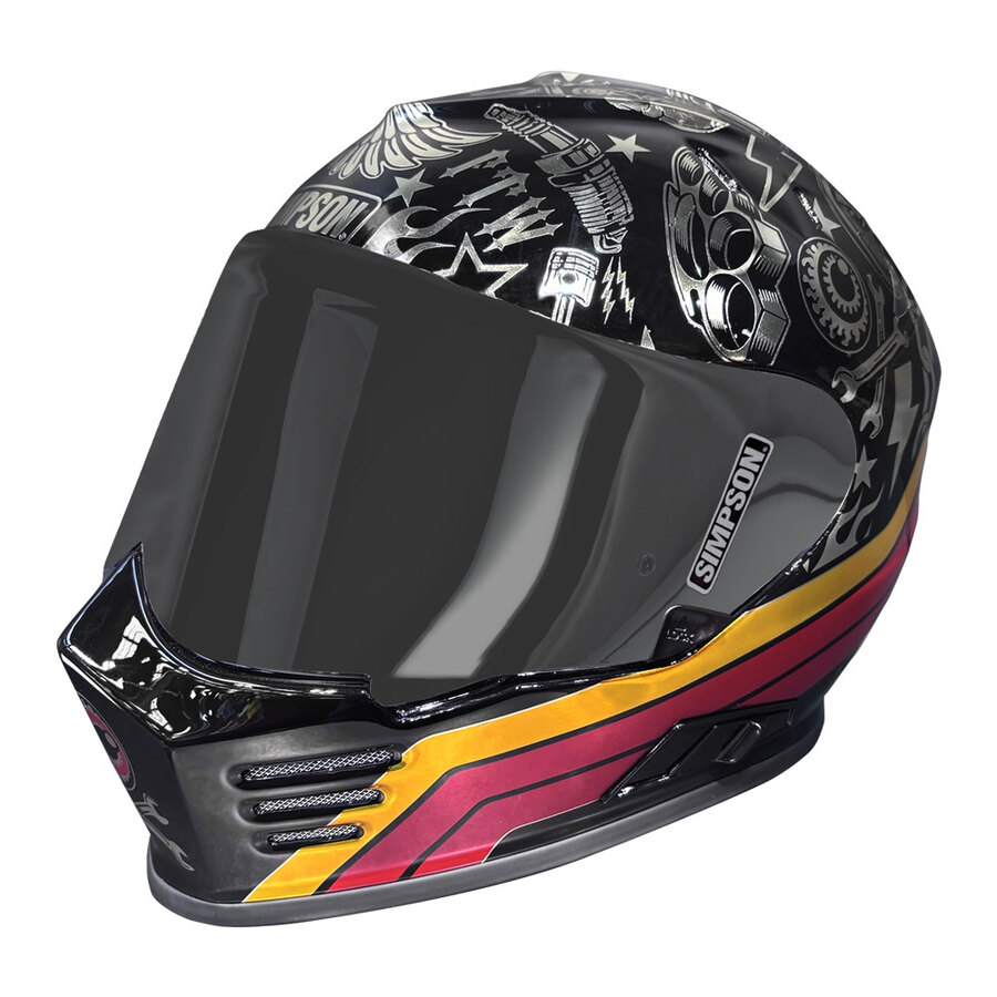 Casco Integrale Venom Tatoo - SIMPSON