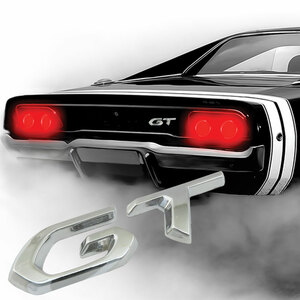 TUNING GURU - Emblema 3D GT - TUNING GURU - Emblema 3D